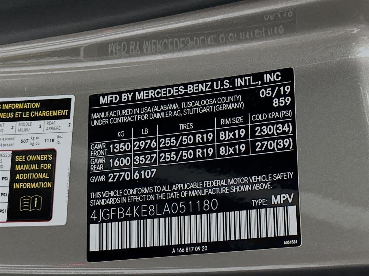 2020 Mercedes-Benz GLE 350 GLE 350 4MATIC® SUV