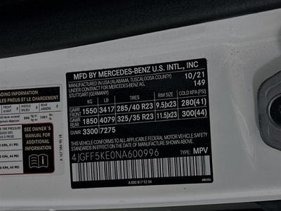 2022 Mercedes-Benz GLS 450 GLS 450 4MATIC® SUV