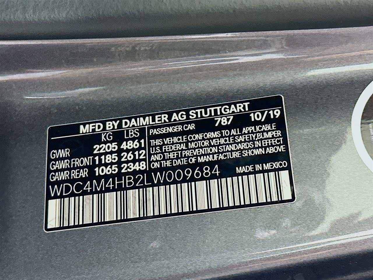 2020 Mercedes-Benz GLB 250 GLB 250 4MATIC® SUV