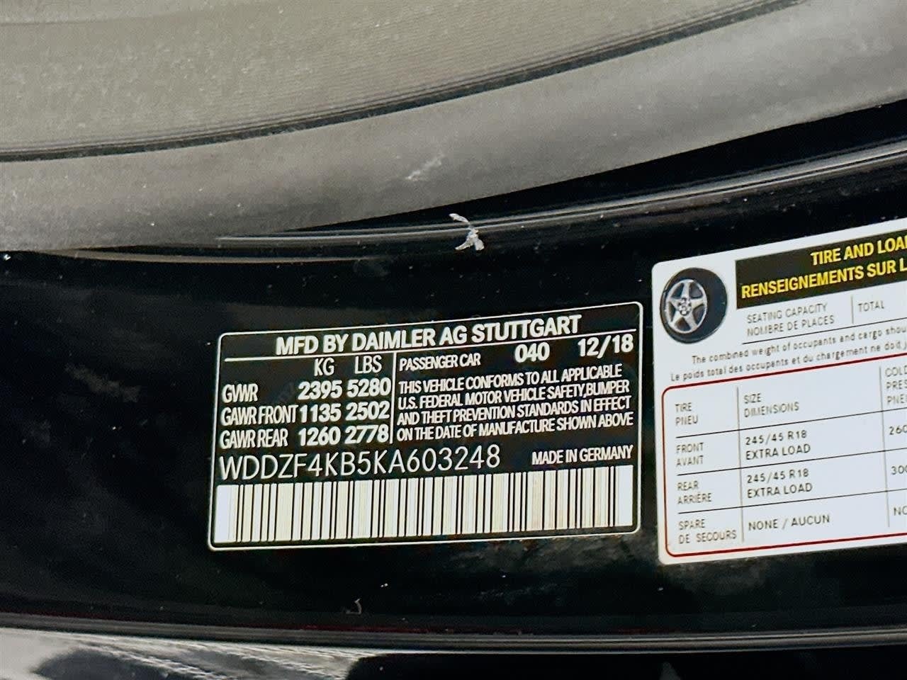 2019 Mercedes-Benz E 300 E 300 4MATIC® Sedan