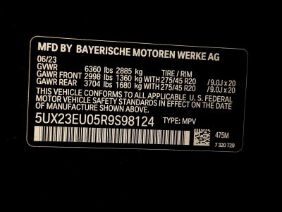 2024 BMW X5 xDrive40i Sports Activity Vehicle