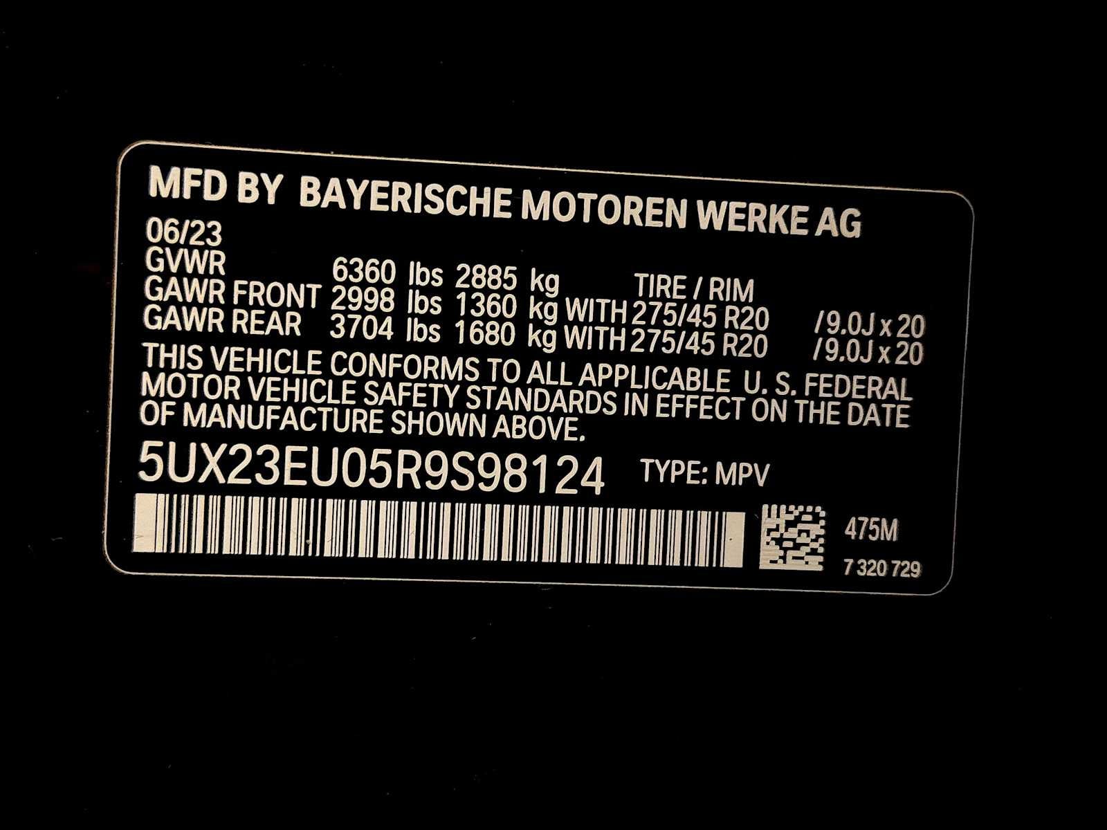 2024 BMW X5 xDrive40i Sports Activity Vehicle