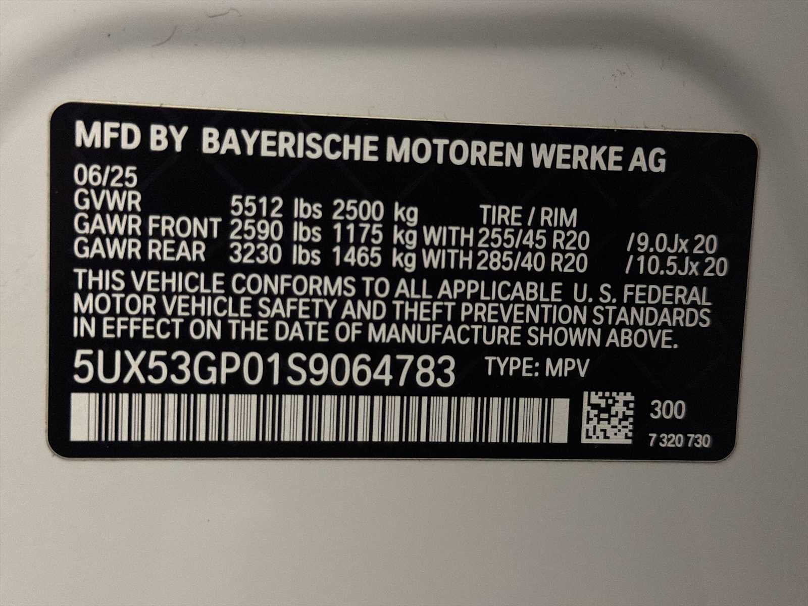 2025 BMW X3 30 xDrive Sports Activity Vehicle