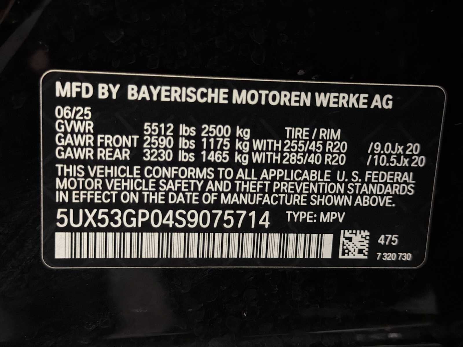 2025 BMW X3 30 xDrive Sports Activity Vehicle