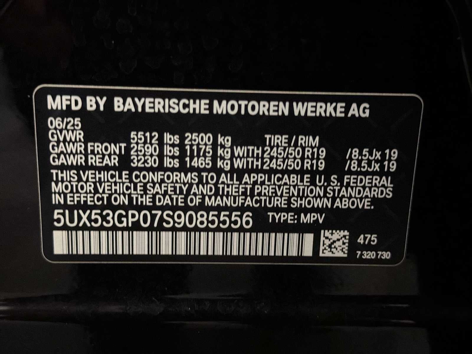 2025 BMW X3 30 xDrive Sports Activity Vehicle