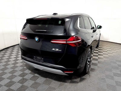 2026 BMW X3 30 xDrive Sports Activity Vehicle