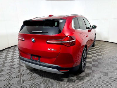 2025 BMW X3 30 xDrive Sports Activity Vehicle