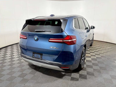 2025 BMW X3 30 xDrive Sports Activity Vehicle