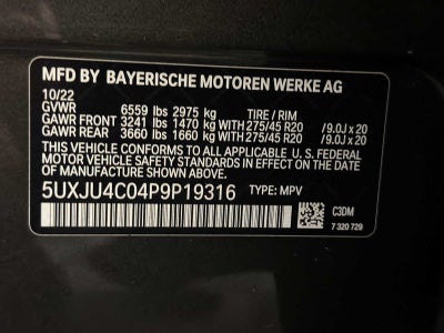 2023 BMW X5 M50i Sports Activity Vehicle