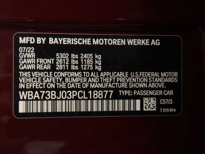 2023 BMW 5 Series 540i xDrive Sedan