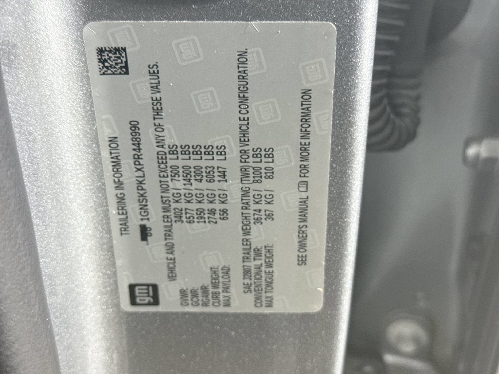 2023 Chevrolet Tahoe Z71
