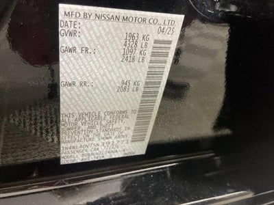 2025 Nissan Altima 2.5 SV