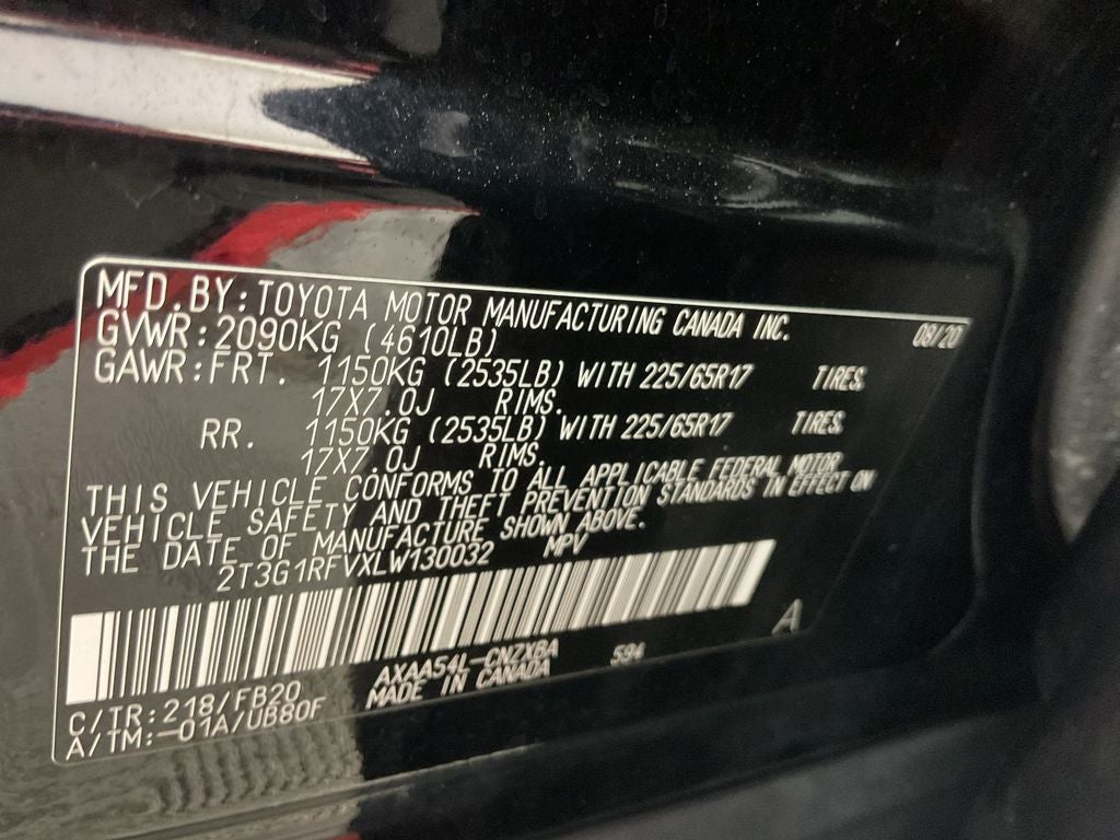2020 Toyota RAV4 LE