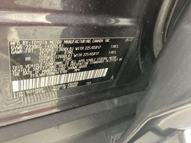 2022 Toyota RAV4 Hybrid LE