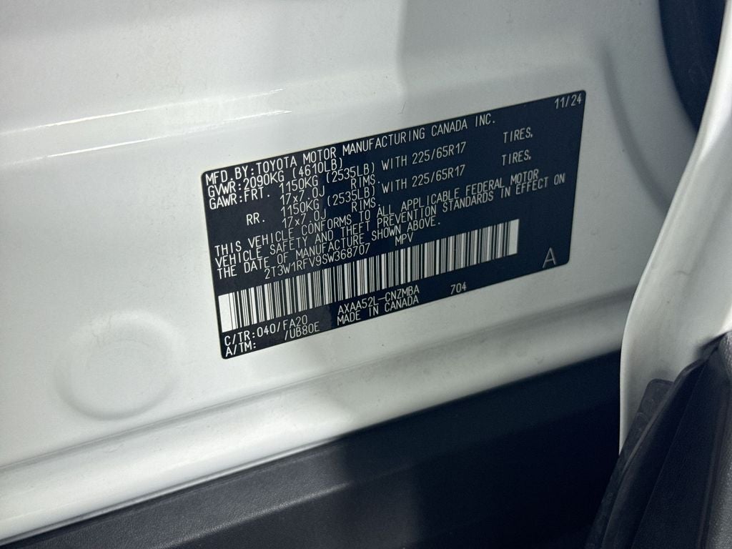 2025 Toyota RAV4 XLE