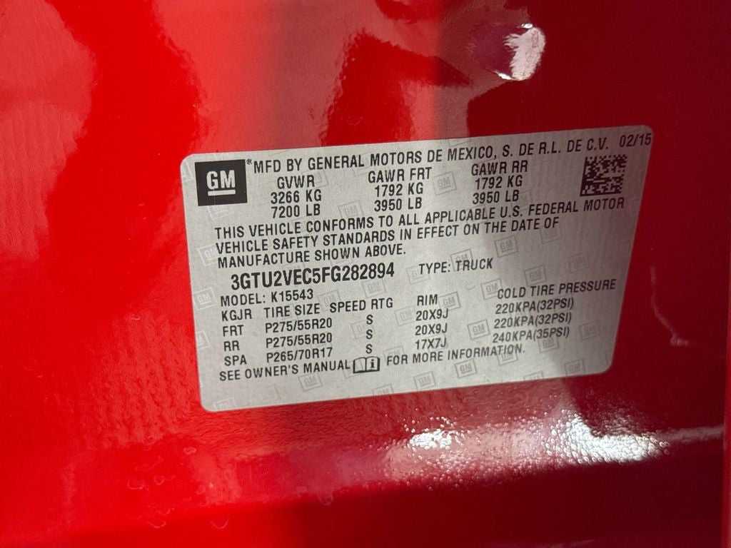 2015 GMC Sierra 1500 SLT