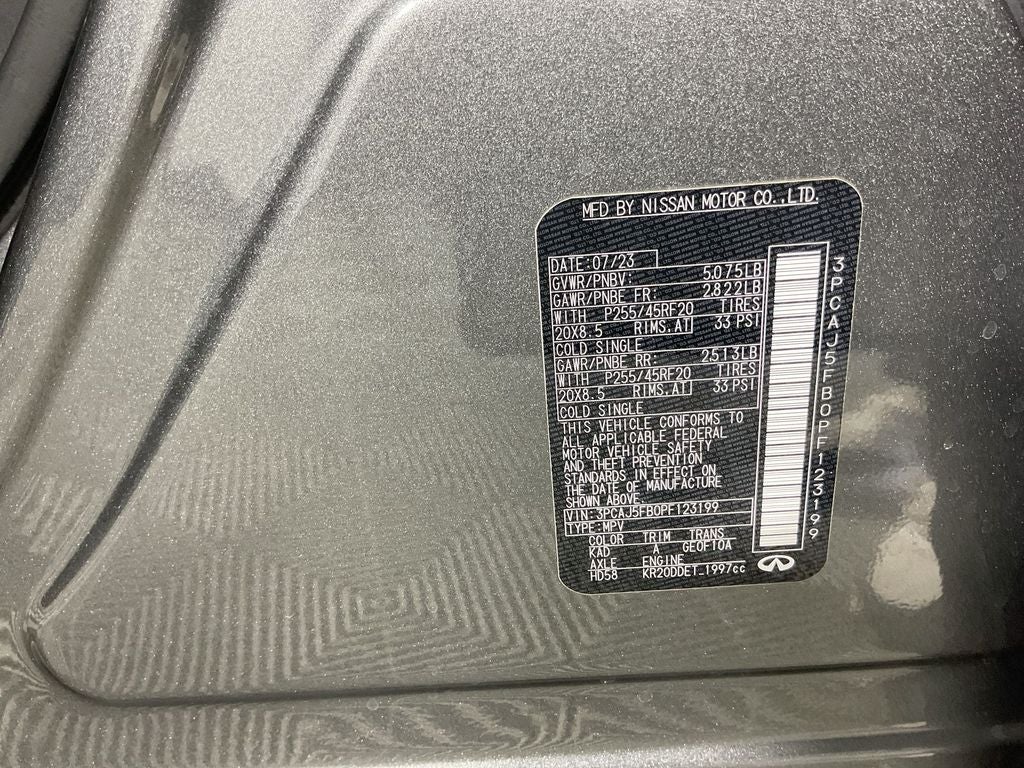 2023 INFINITI QX50 SPORT
