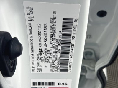 2022 Toyota Tacoma TRD Sport V6