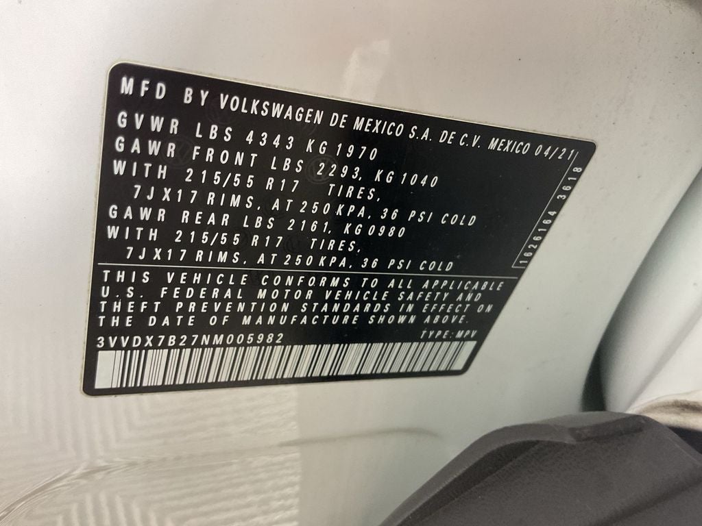 2022 Volkswagen Taos 1.5T S