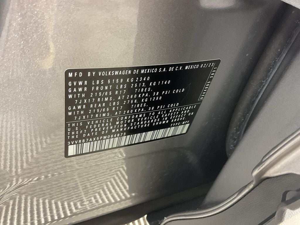 2023 Volkswagen Tiguan 2.0T S