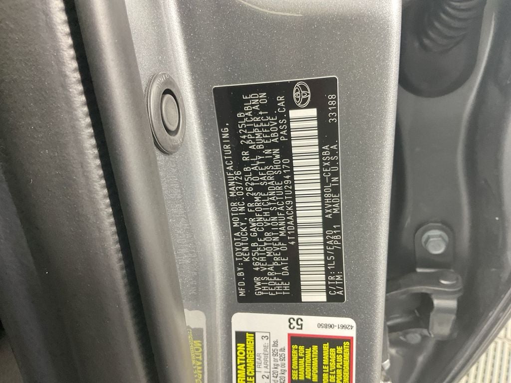 2026 Toyota Camry SE