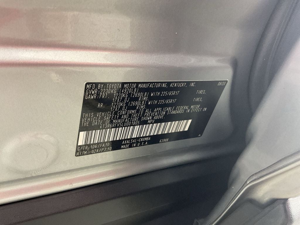 2020 Toyota RAV4 Hybrid XLE