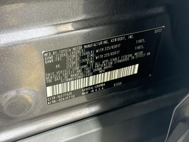 2022 Toyota RAV4 Hybrid XLE
