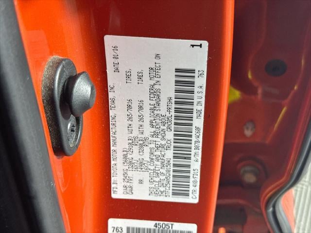 2016 Toyota Tacoma TRD Off-Road V6