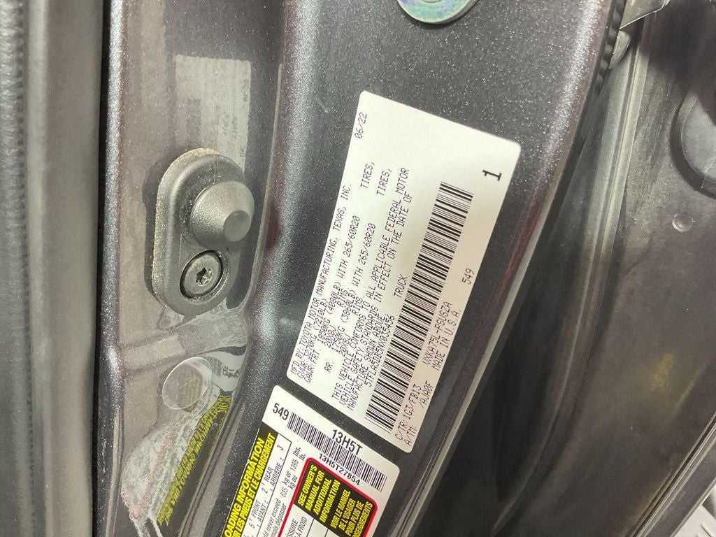 2022 Toyota Tundra SR5