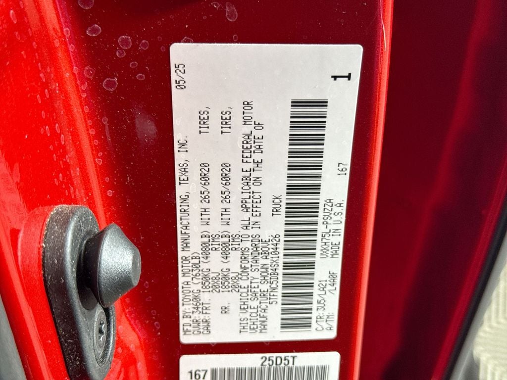 2025 Toyota Tundra Hybrid Platinum