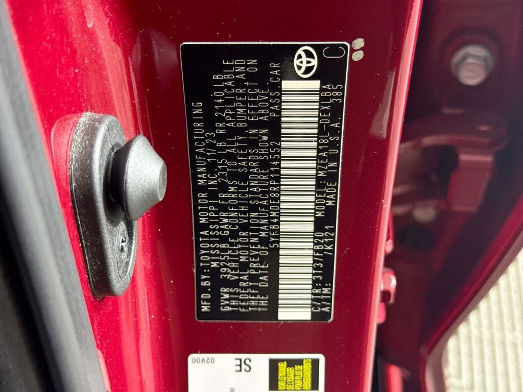 2024 Toyota Corolla LE
