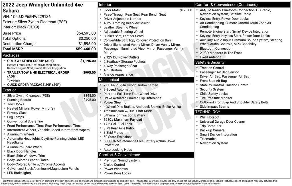 2022 Jeep Wrangler Unlimited Sahara 4xe