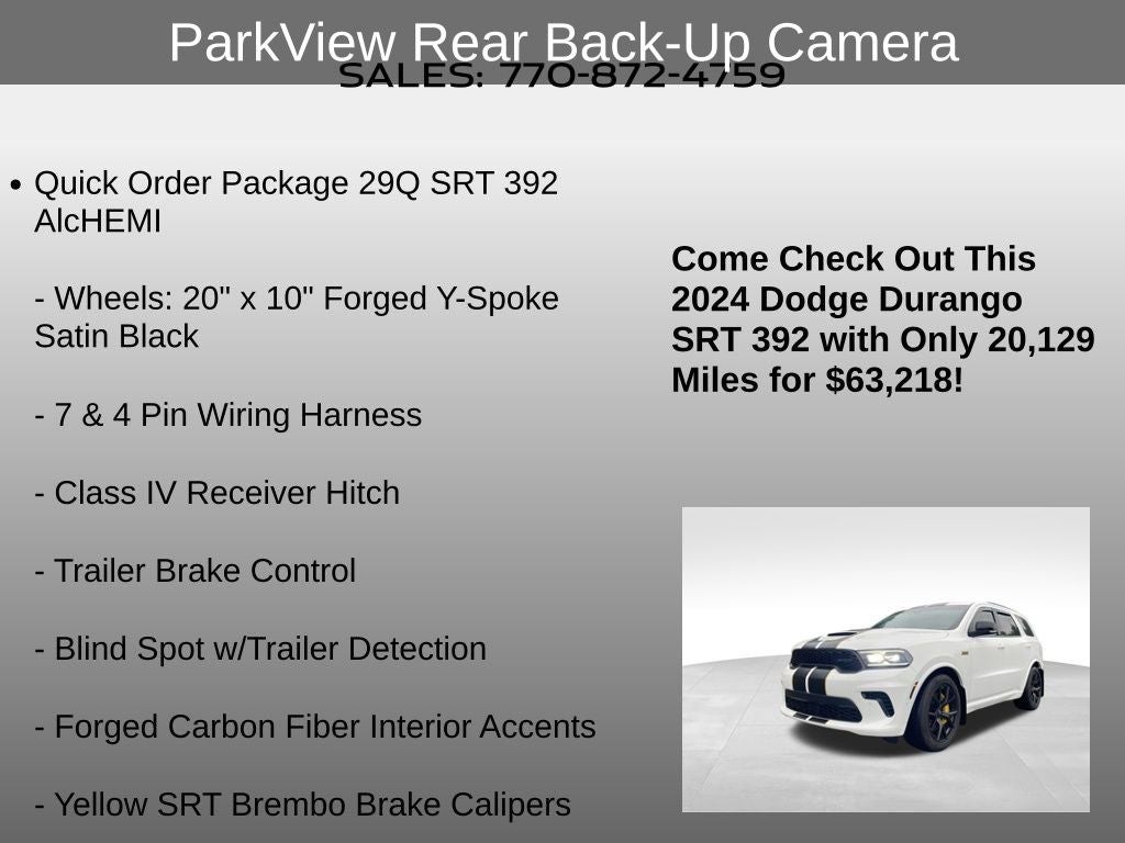 2024 Dodge Durango SRT 392