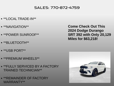 2024 Dodge Durango SRT 392