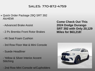2024 Dodge Durango SRT 392