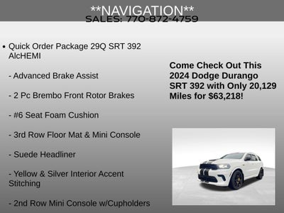 2024 Dodge Durango SRT 392