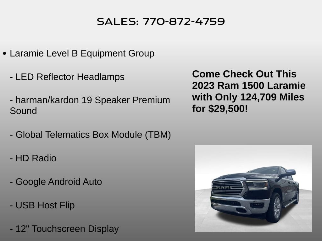 2023 RAM 1500 Laramie