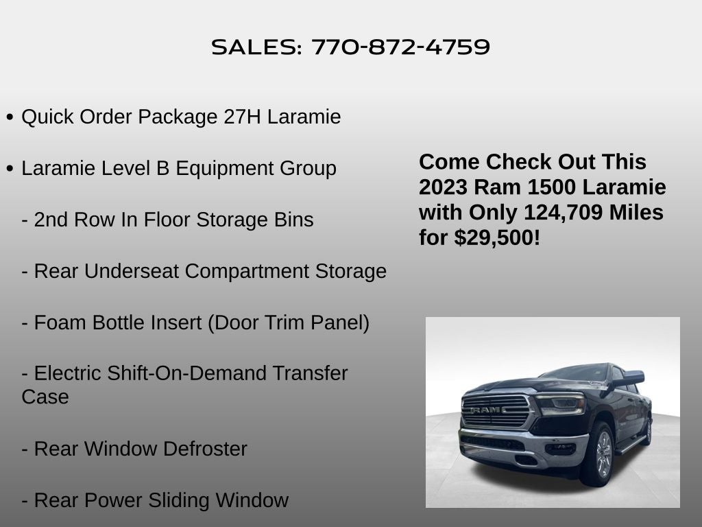 2023 RAM 1500 Laramie