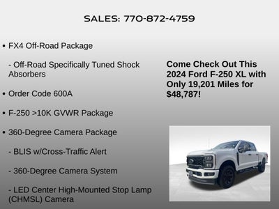 2024 Ford F-250SD XL