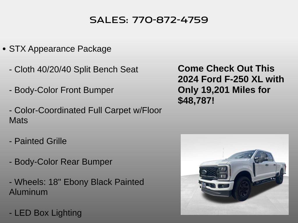 2024 Ford F-250SD XL