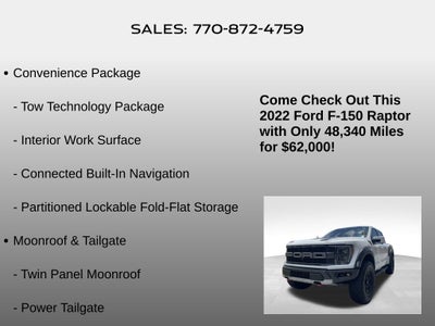 2022 Ford F-150 Raptor