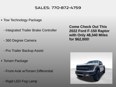 2022 Ford F-150 Raptor