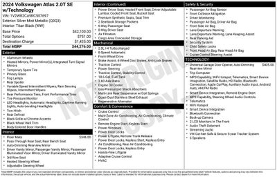 2024 Volkswagen Atlas 2.0T SE w/Technology