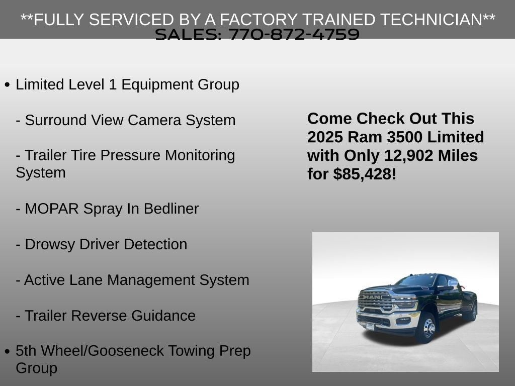2025 RAM 3500 Limited
