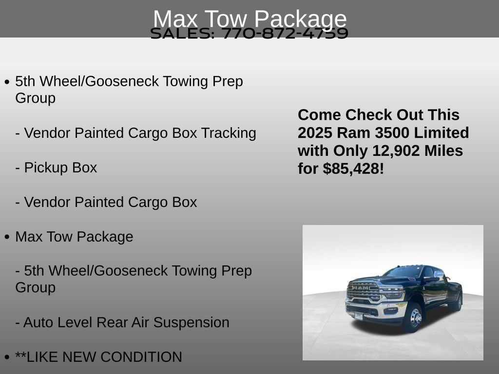 2025 RAM 3500 Limited