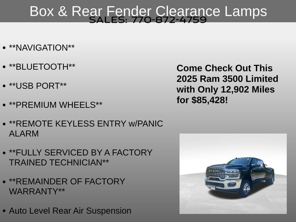 2025 RAM 3500 Limited