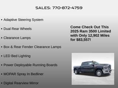 2025 RAM 3500 Limited
