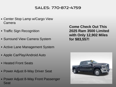2025 RAM 3500 Limited