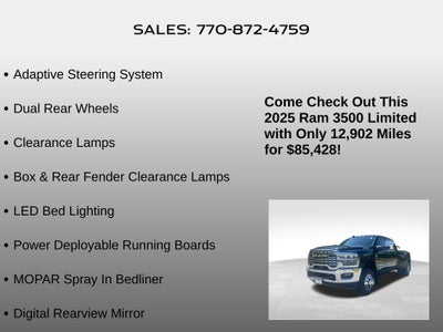 2025 RAM 3500 Limited