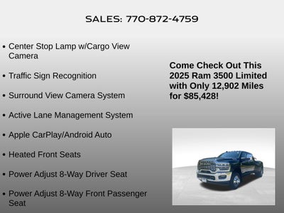2025 RAM 3500 Limited